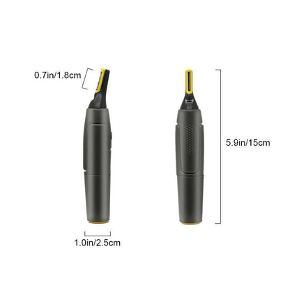 Tondeuse de précision ultra fine | Lames à micro-oscillations | Technologie en acier inoxydable au titane | Éclairage LED intégré | Design ergonomique