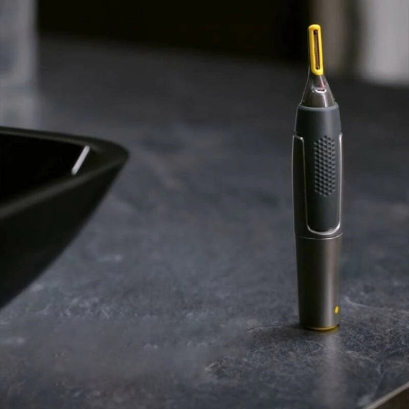 Tondeuse de précision ultra-fine pour barbe, nez et sourcils