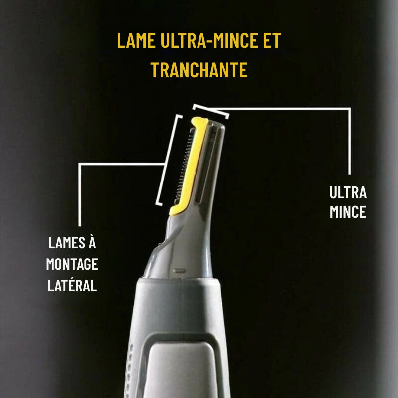 Tondeuse de précision ultra-fine pour barbe, nez et sourcils