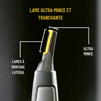 Tondeuse de précision ultra-fine pour barbe, nez et sourcils