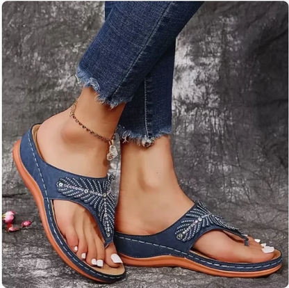 Tongs - confort orthopédique | marche sans douleur