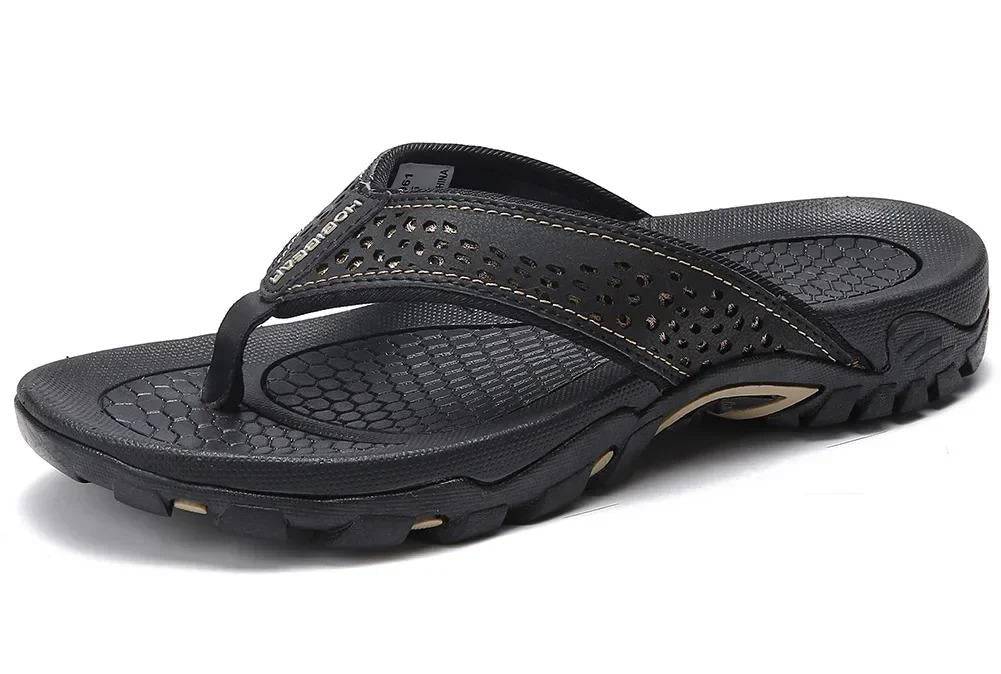 Tongs de sport pour homme avec soutien de la voûte plantaire