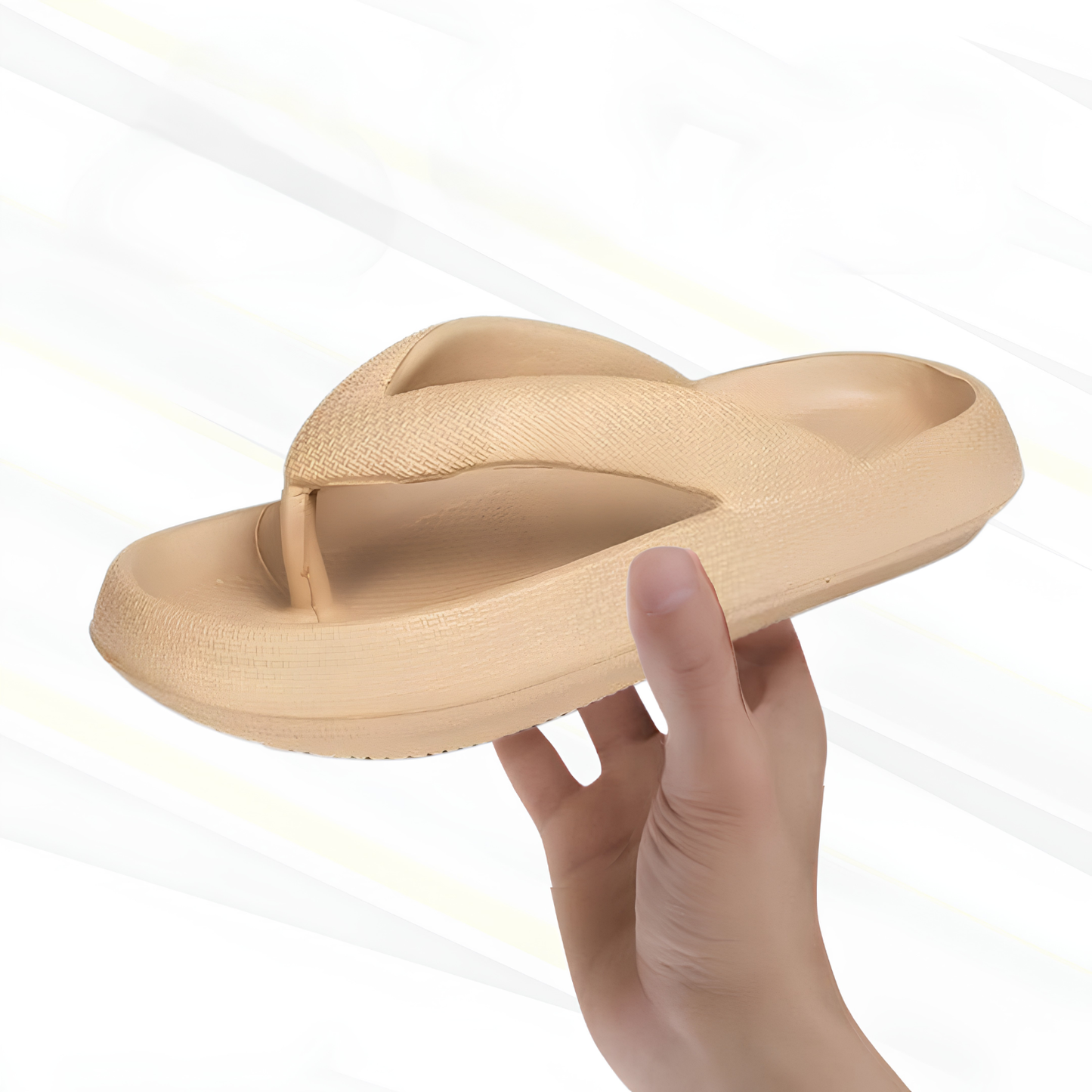 Tongs orthopédiques et confortables