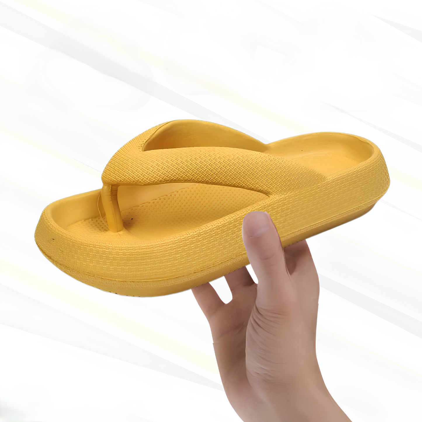 Tongs orthopédiques et confortables