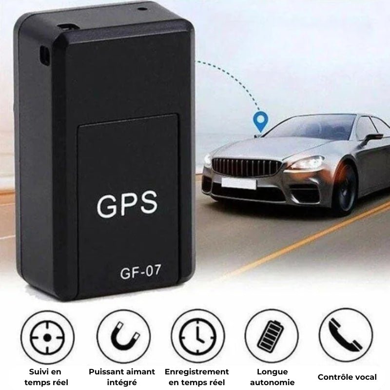Traceur GPS magnétique pour voiture – suivi en temps réel