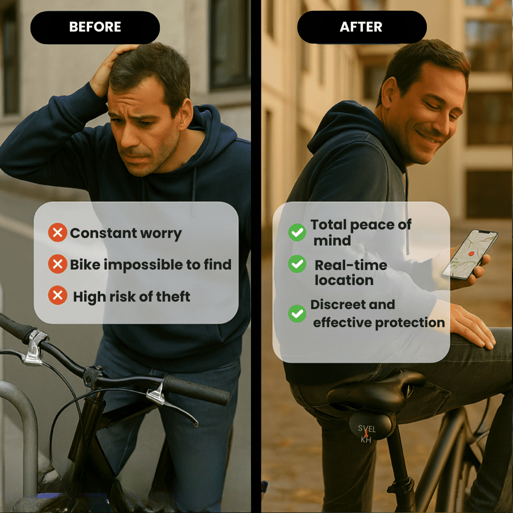 Traceur GPS pour moto | sans abonnement, compatible avec iOS pour un suivi de localisation en temps réel
