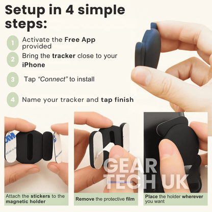 Traceur GPS pour moto | sans abonnement, compatible avec iOS pour un suivi de localisation en temps réel