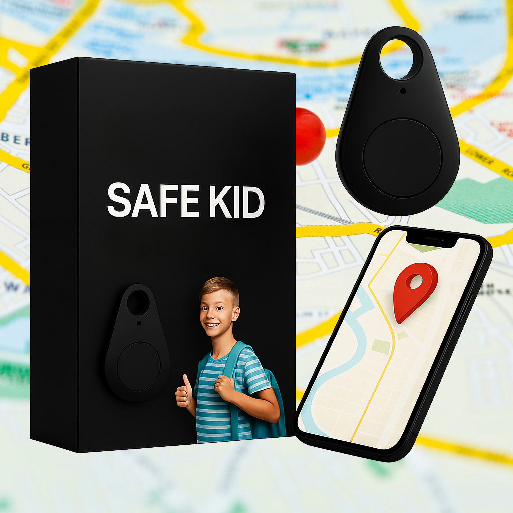 Traceur GPS sécurisé pour enfant: localisation en temps réel et alerte SOS