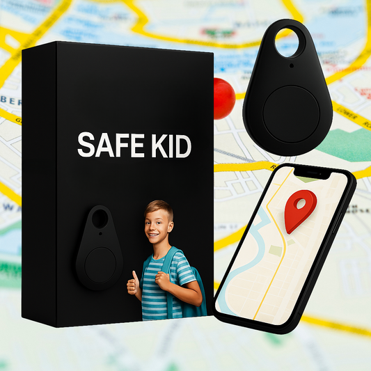 Traceur GPS sécurisé pour enfant: localisation en temps réel et alerte SOS