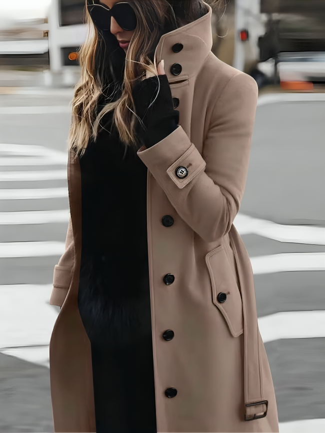 Trench-coat ceinturé femme