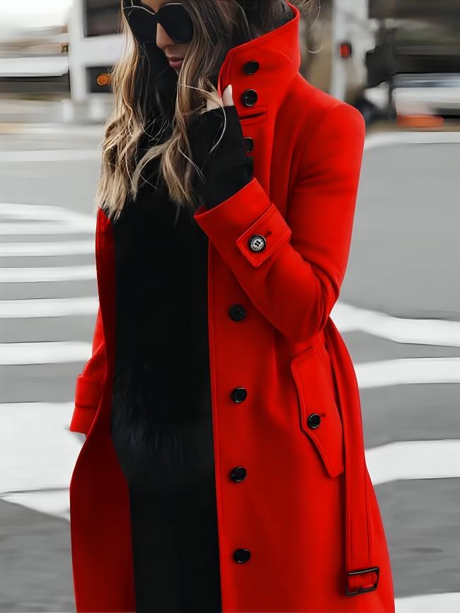 Trench-coat ceinturé femme