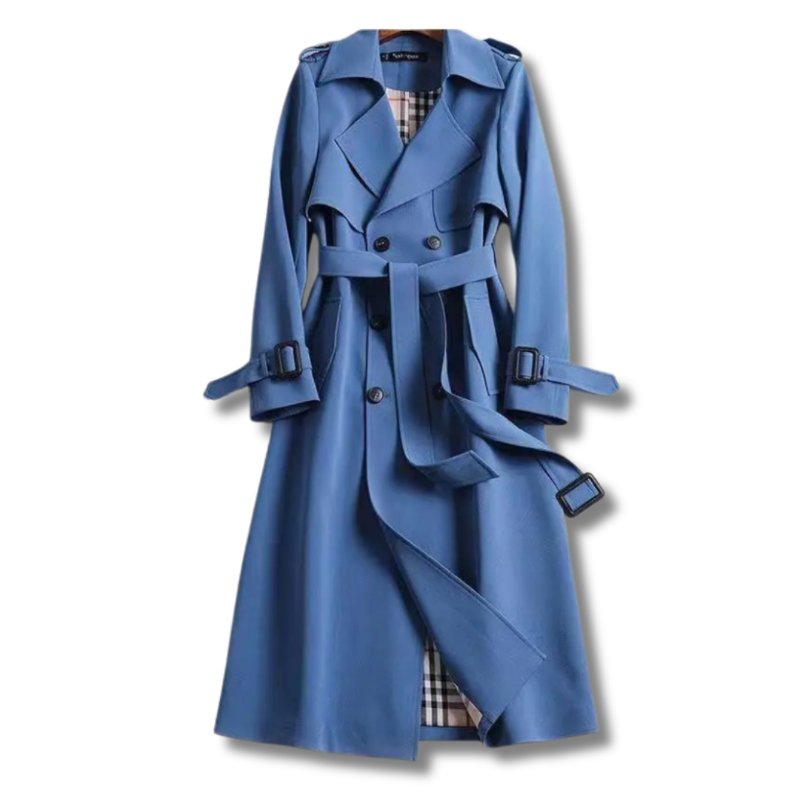 Trench-coat ceinturé pour femme