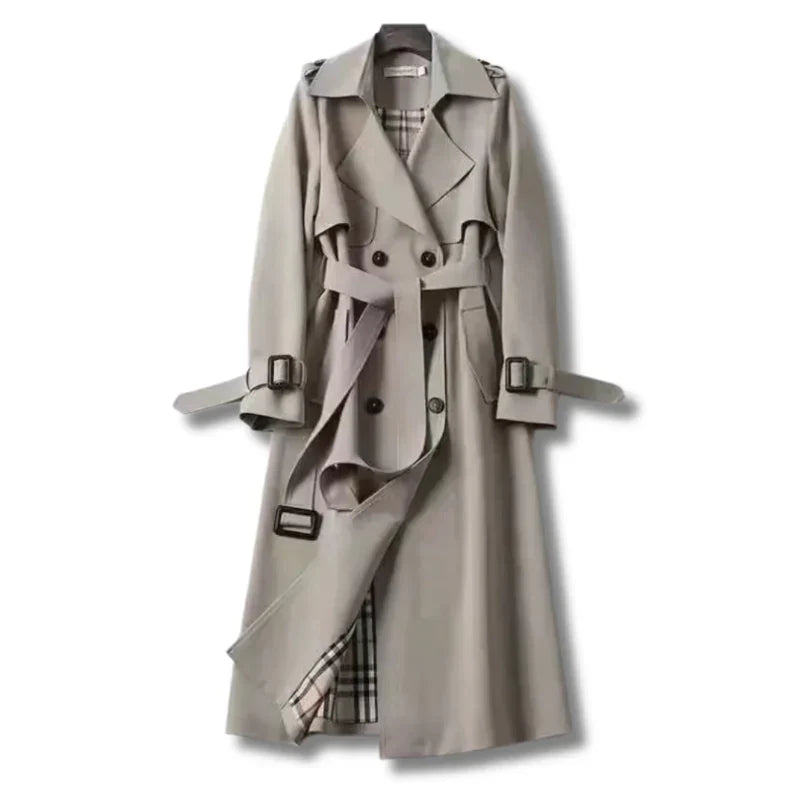 Trench-coat ceinturé pour femme