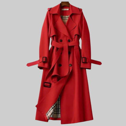 Trench-coat ceinturé pour femme