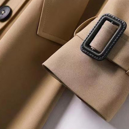 Trench-coat ceinturé pour femme