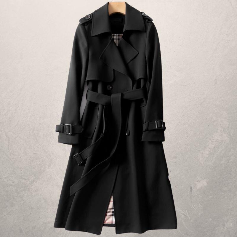 Trench-coat femme à double boutonnage