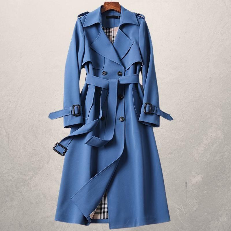 Trench-coat femme à double boutonnage