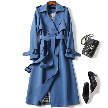 Trench-coat femme avec ceinture