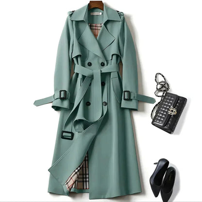 Trench-coat femme avec ceinture