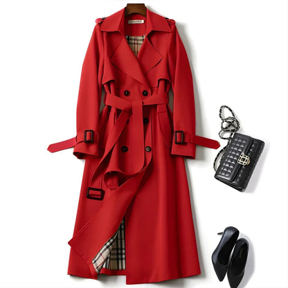 Trench-coat femme avec ceinture