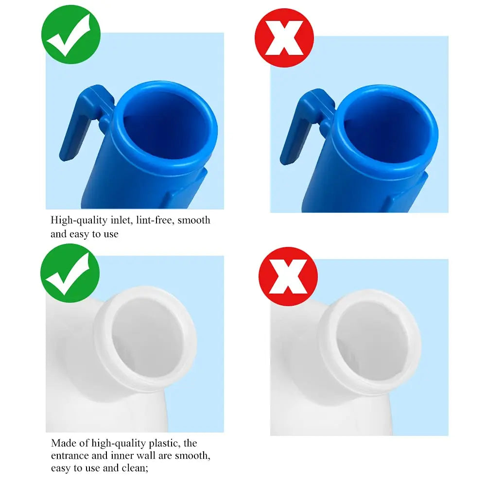 Urinal portable pour hommes – pour le voyage, le camping et les personnes âgées