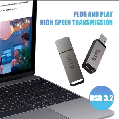 USB 3.2 haut débit, étanche, antichoc, Windows/Mac