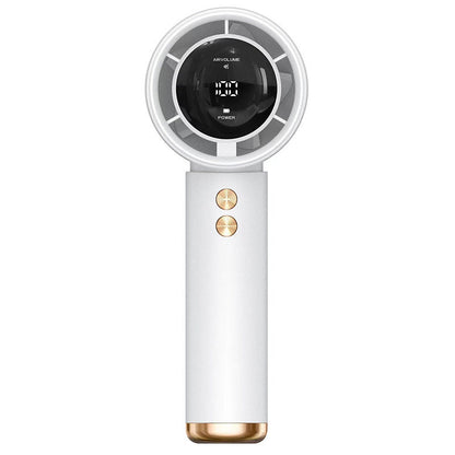 Ventilateur à main portable pour femme avec commande numérique