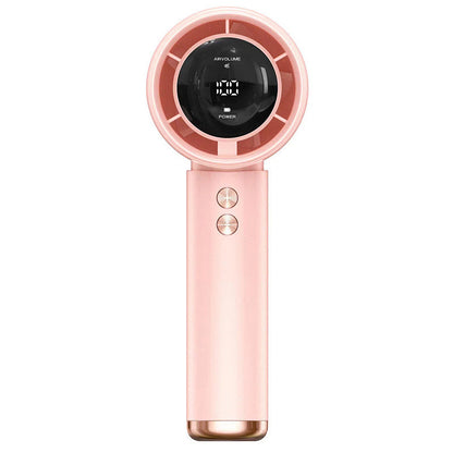 Ventilateur à main portable pour femme avec commande numérique