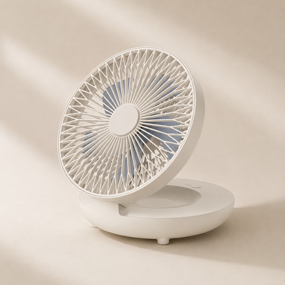 Ventilateur à main portable rechargeable par USB – compact et puissant