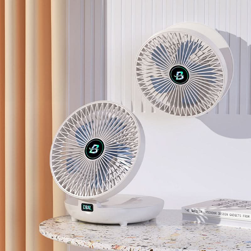 Ventilateur à main portable rechargeable par USB – compact et puissant