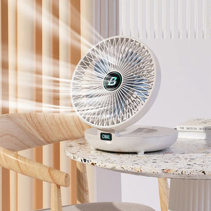 Ventilateur à main portable rechargeable par USB – compact et puissant