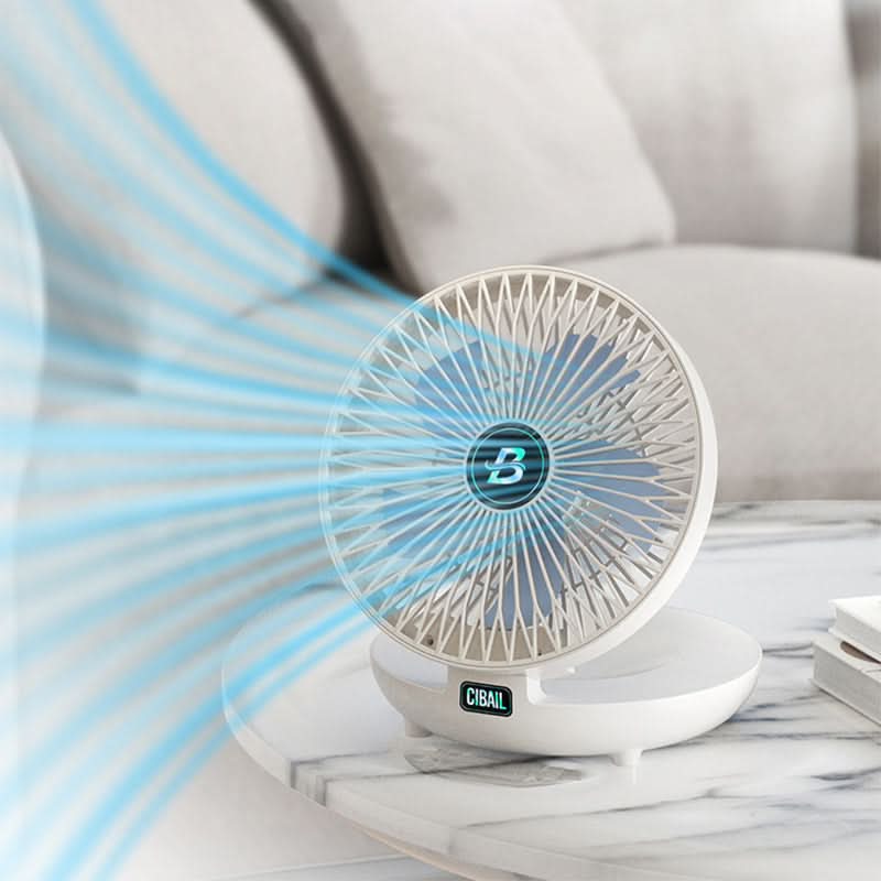 Ventilateur à main portable rechargeable par USB – compact et puissant