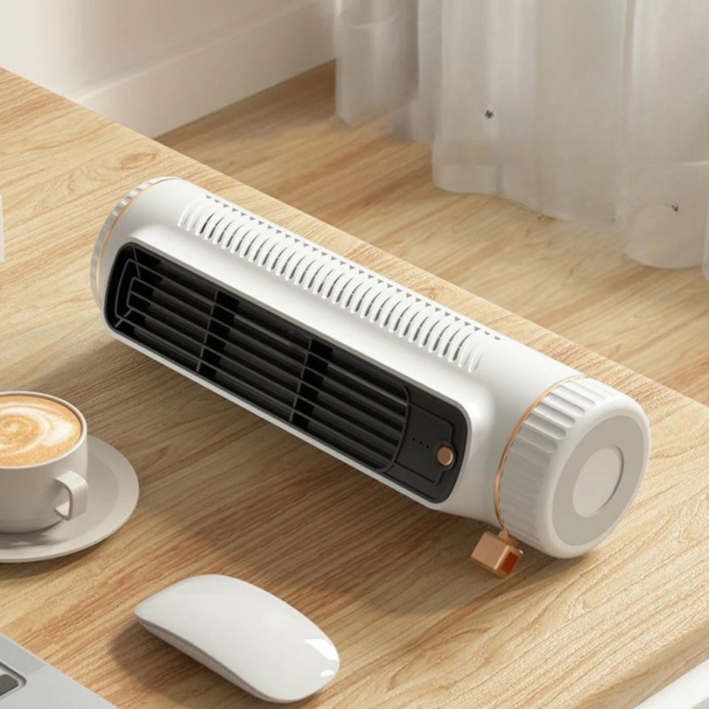 Ventilateur de bureau portable multifonction