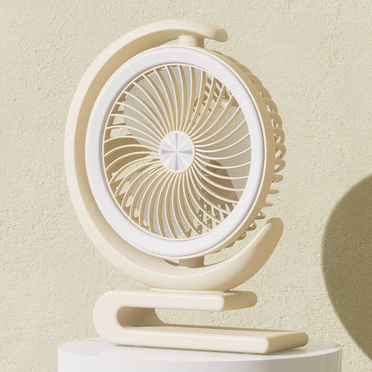 Ventilateur de bureau unisexe réglable oscillant à 360°