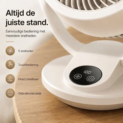 Ventilateur de circulation d’air haute puissance et silencieux