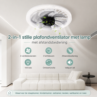 Ventilateur de luxe avec lampe