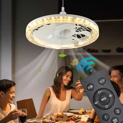 Ventilateur de luxe avec lampe