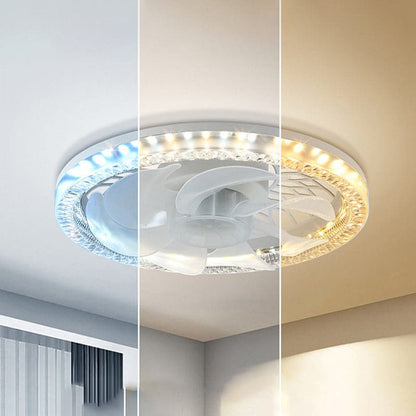 Ventilateur de luxe avec lampe