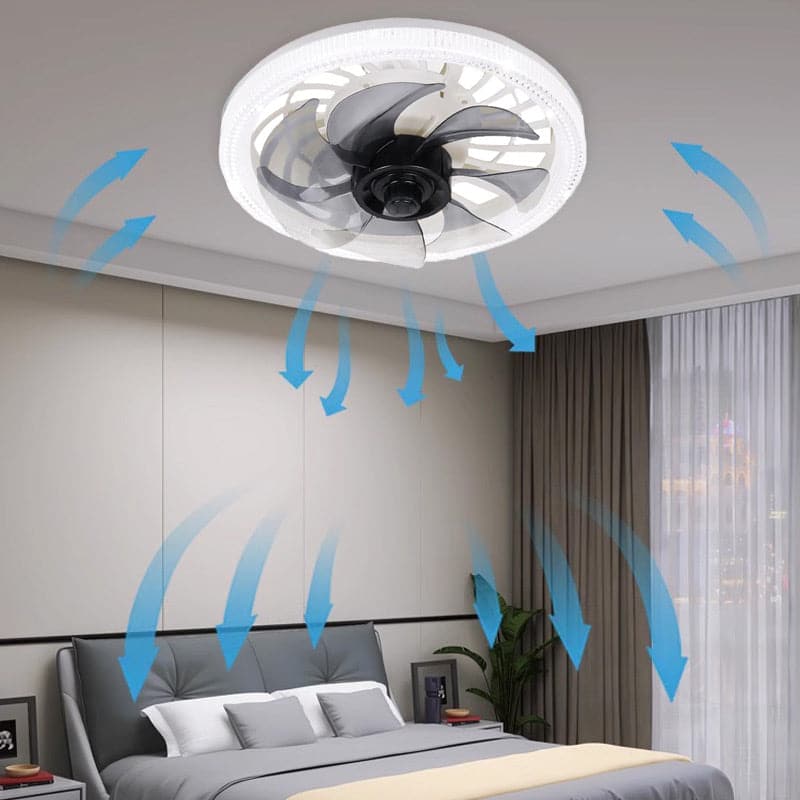 Ventilateur de luxe avec lampe