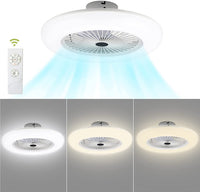 Ventilateur de plafond 80 W avec éclairage et télécommande