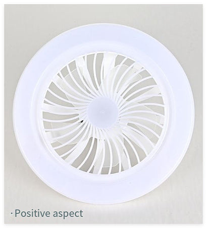 Ventilateur de plafond 80 W avec éclairage et télécommande