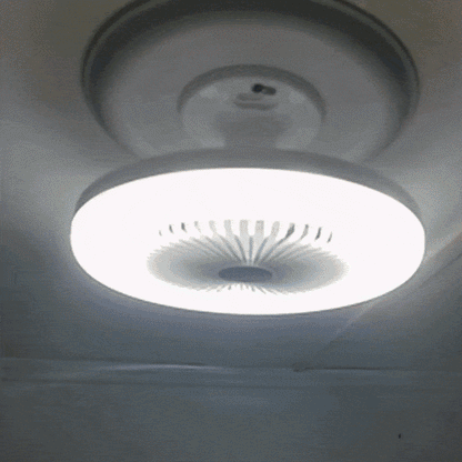 Ventilateur de plafond avec éclairage LED et télécommande