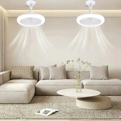Ventilateur de plafond avec éclairage LED et télécommande