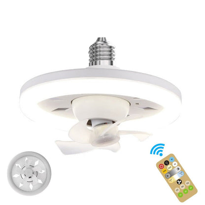 Ventilateur de plafond avec lumière réglable