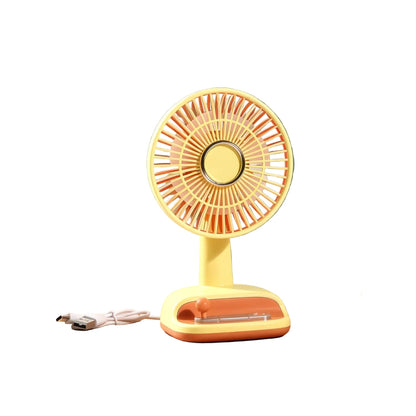 Ventilateur de table à angle d’inclinaison réglable, moderne et élégant