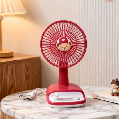 Ventilateur de table à angle d’inclinaison réglable, moderne et élégant