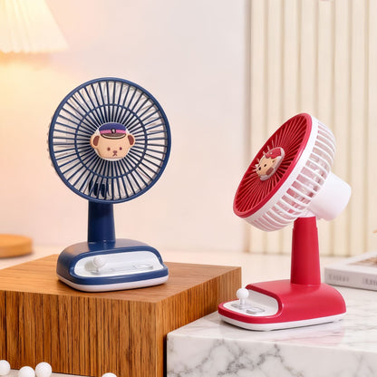 Ventilateur de table à angle d’inclinaison réglable, moderne et élégant