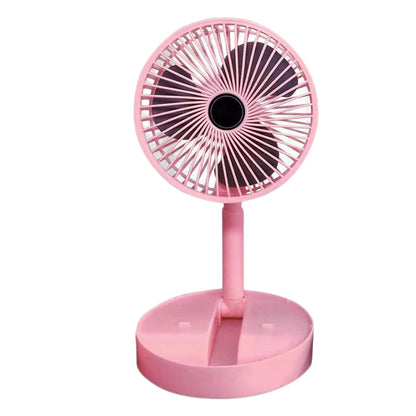 Ventilateur de table télescopique, design, portable, à fonctionnement silencieux