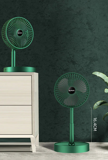 Ventilateur de table USB pliable avec flux d’air puissant