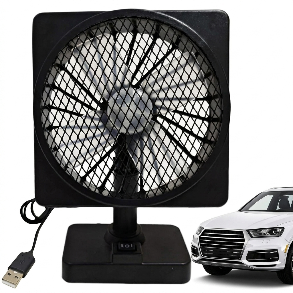 Ventilateur de voiture 12 V portable à 360°